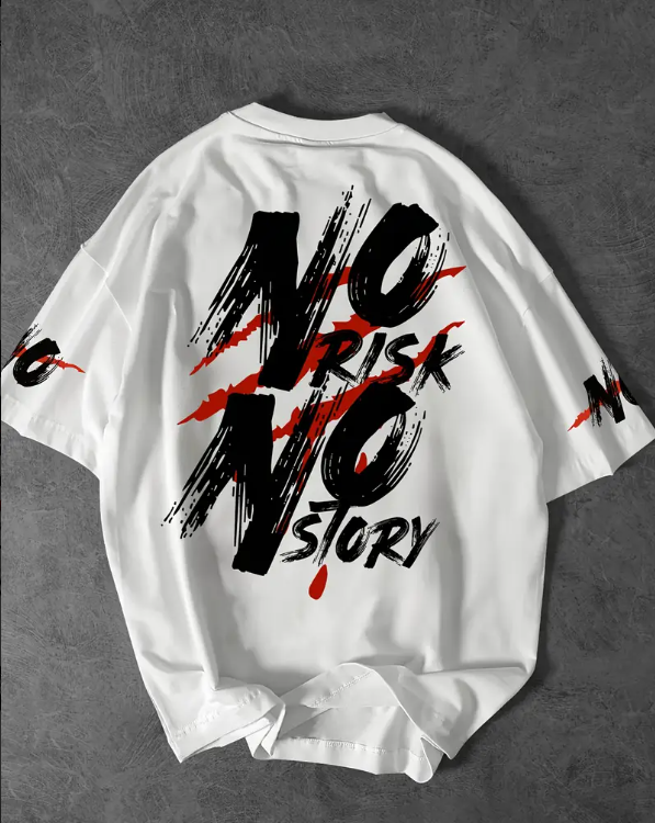 Tričko NO RISK NO STORY